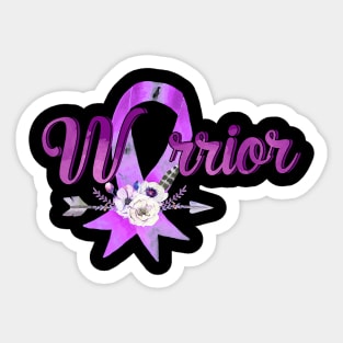 RIBBON MENS WOMENS ALZHEIMER MOMS DADS ALZHEIMER AWARENESS Gift Sticker